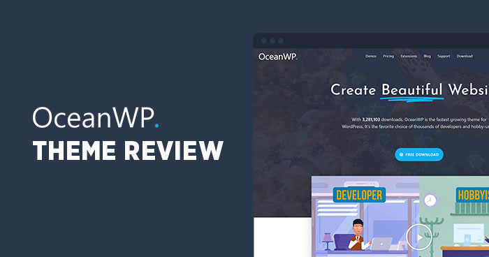 oceanwp word press theme